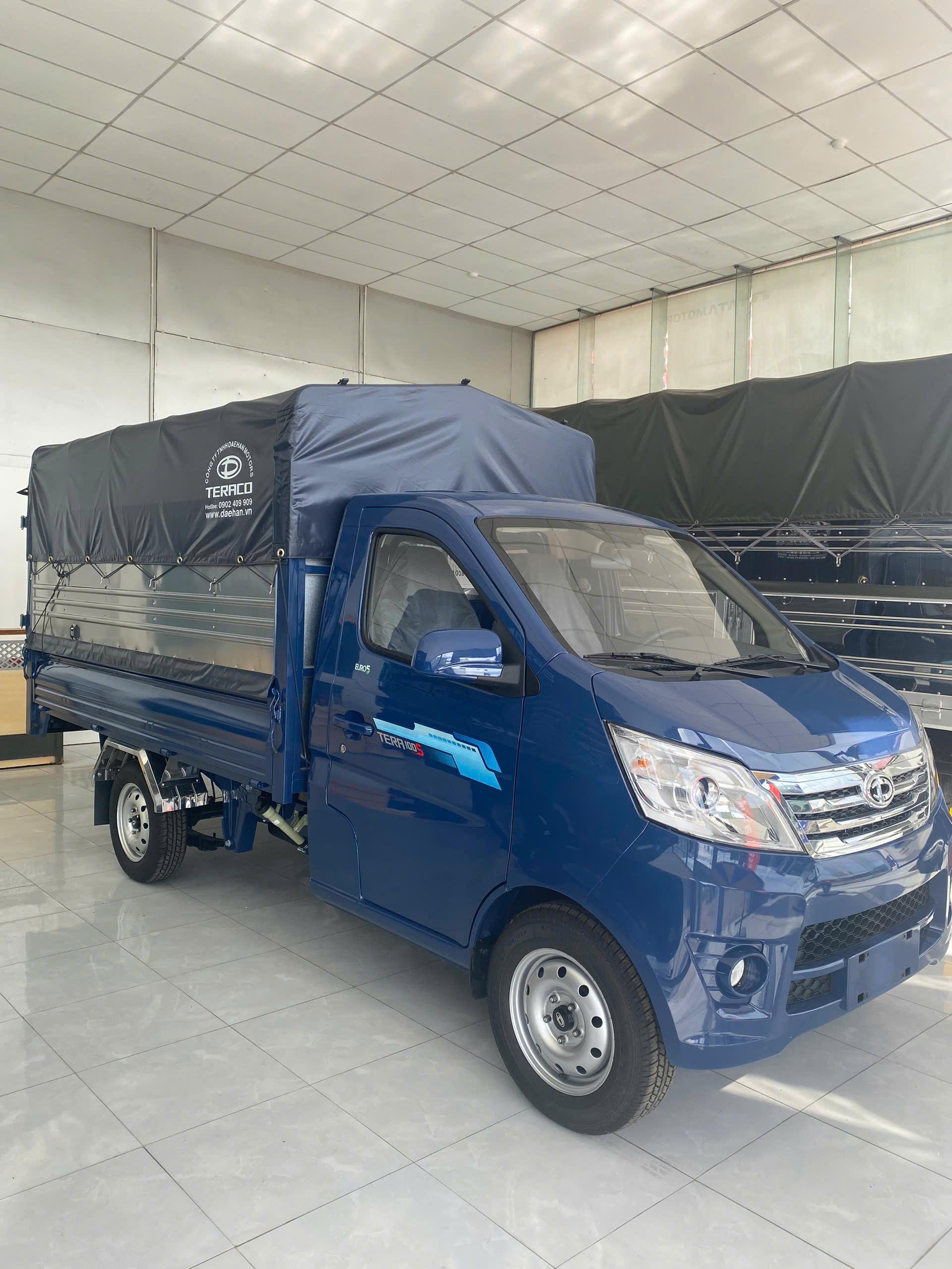 TERA 100S MUI BẠT MỞ BỬNG ĐỘNG CƠ MITSUBISHI - THÙNG DÀI 2.8M