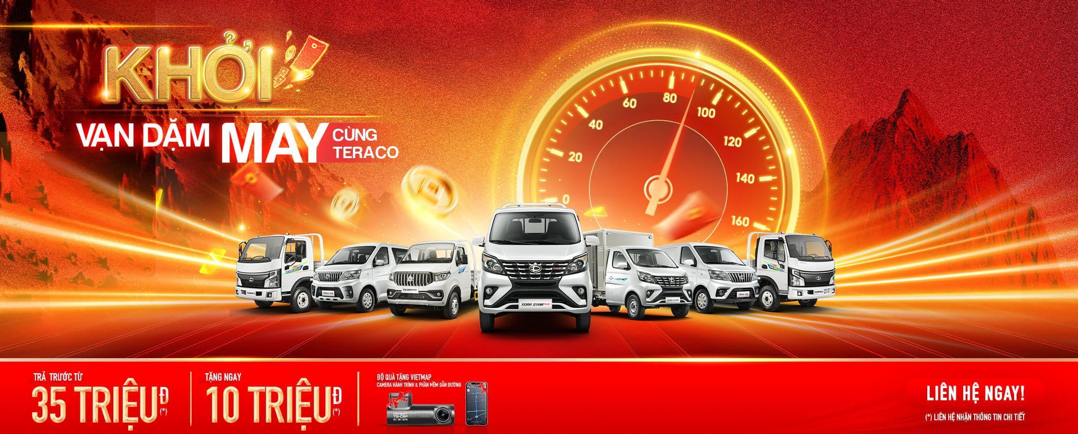 Xe tải nhẹ thùng dài 6m3