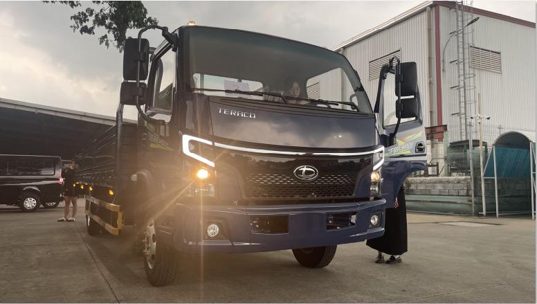 Thiết kế ngoại thất xe tải thùng dài 6m3 Teraco